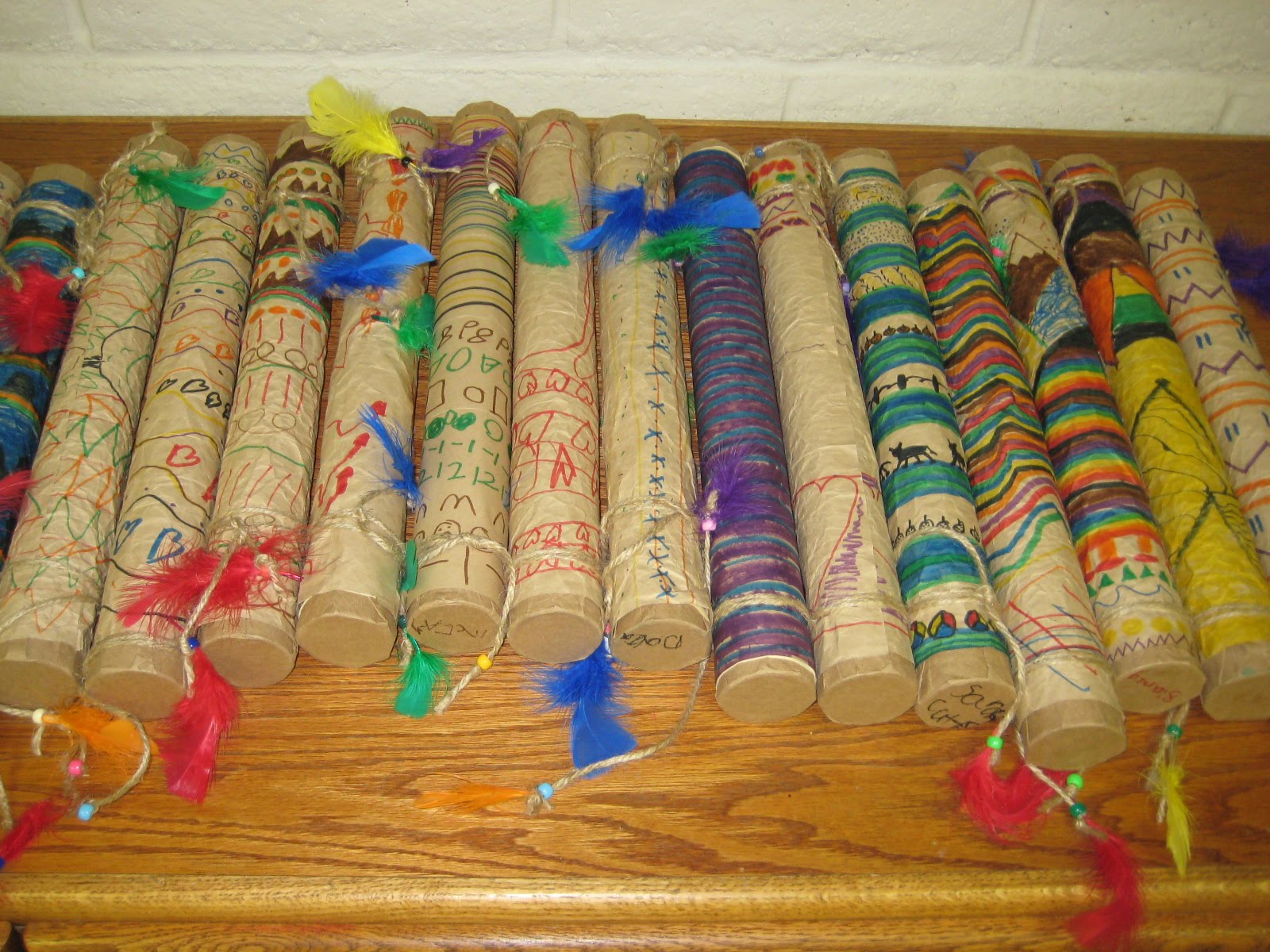 TeachKidsArt Chilean Rain Sticks