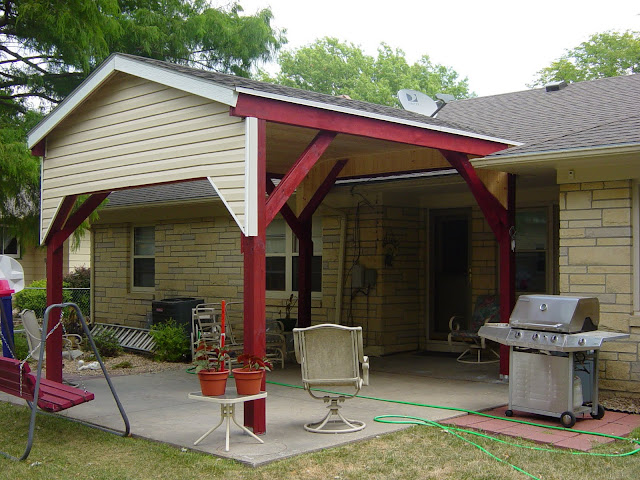 Patio that I built last summer