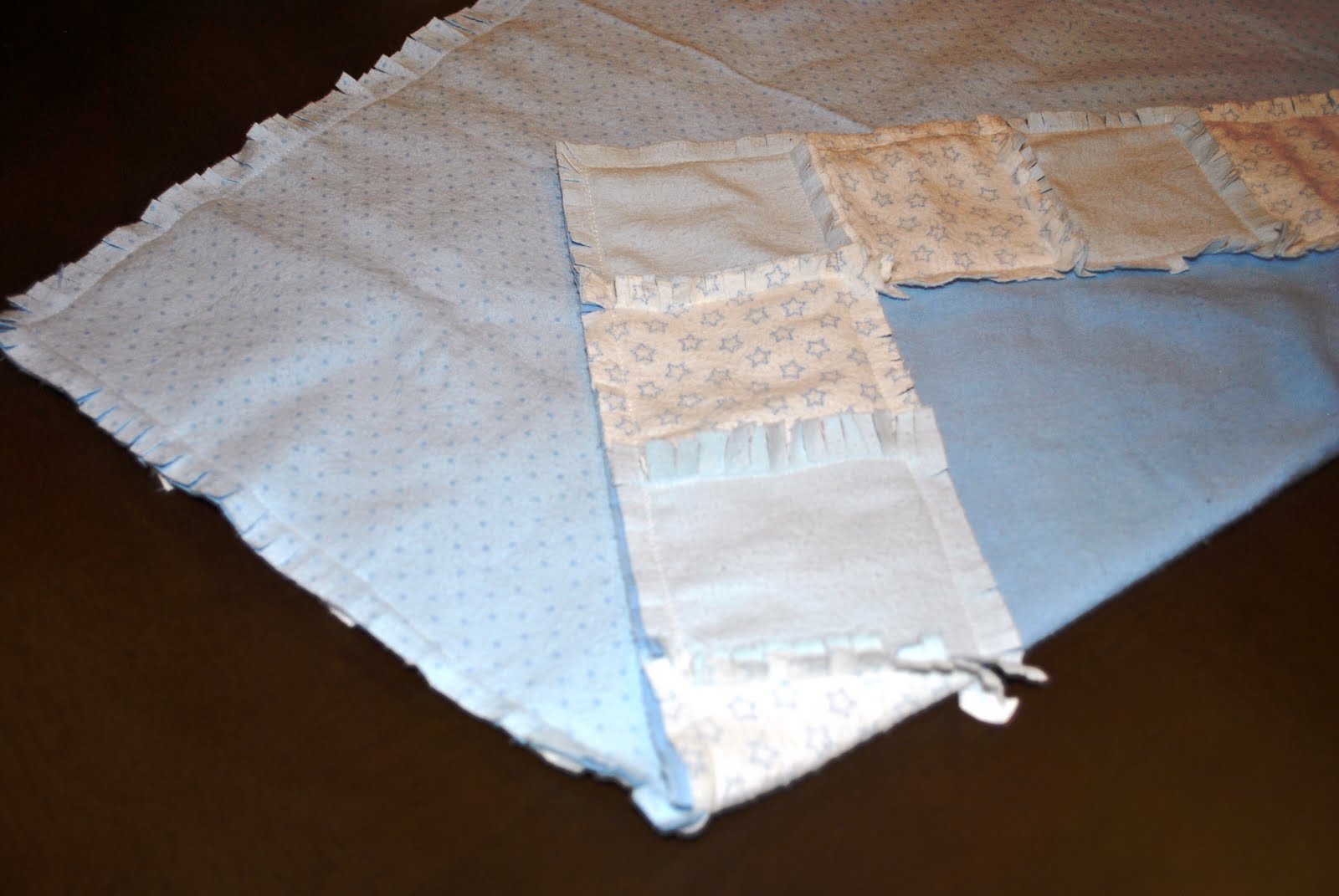 The Stepford Wife Repurposed Receiving Blanket Tutorial Raggy Style