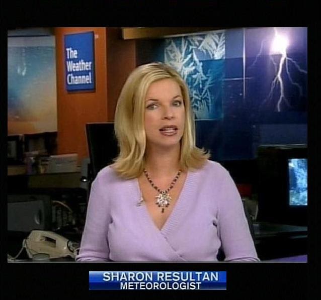 Your Weather Channel Blogspot. Sharon Resultan of Weather Channel
