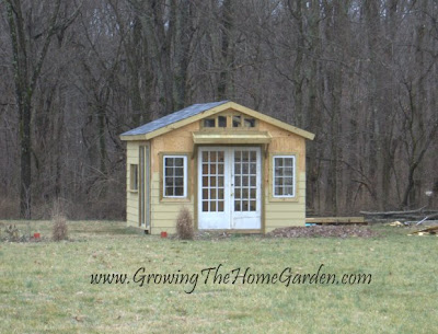 Shed Doors Design on Overhang For The Front Door From The Garden Shed From The Home Garden