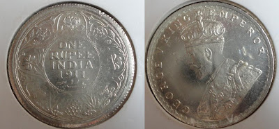 fake 19111 george v rupee