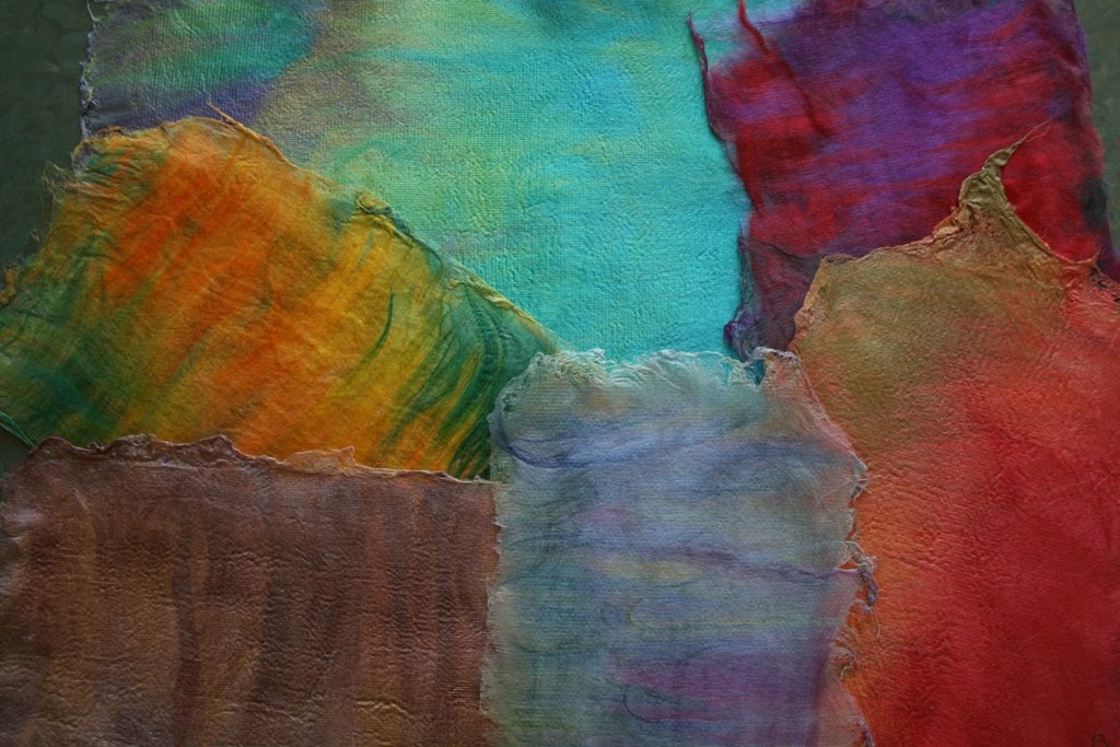 THIMBLE FINGERS Felt & Silk Paper