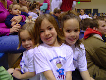 this is me and my sisters when we did cheer