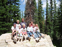 this is the sewards and my family out camping together