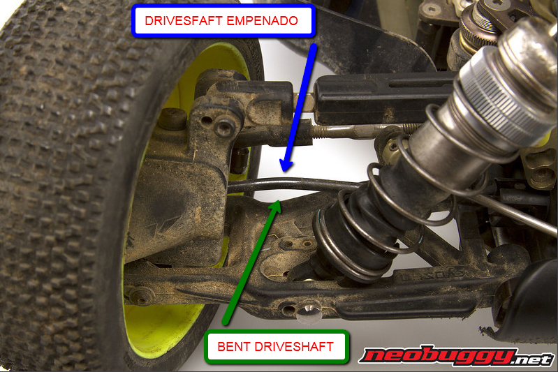KYOSHOSAN Pictures Reveal a Bent DriveShaft on Cody's MP9!