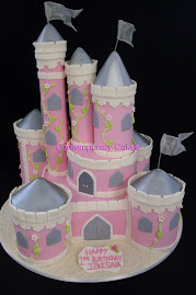 Pink Fairytale  Castle Cake  for a little Princess