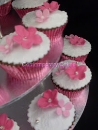 Close up of cupcakes