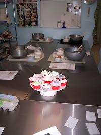 Baking Cup cake class.