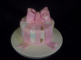 Beginners cake class Birthday bow cake