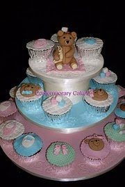 Beginners 9.Baby shower/ christening cupcake workshop