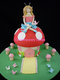 Fairy Toadstool cake.