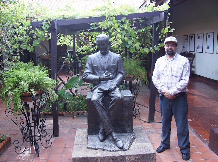 EDGARDO MALASPINA EN LA CASA DE ANDRÉS ELOY BLANCO EN CUMANÁ