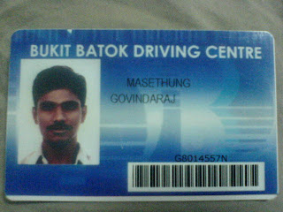 Singapore Driving Licence
