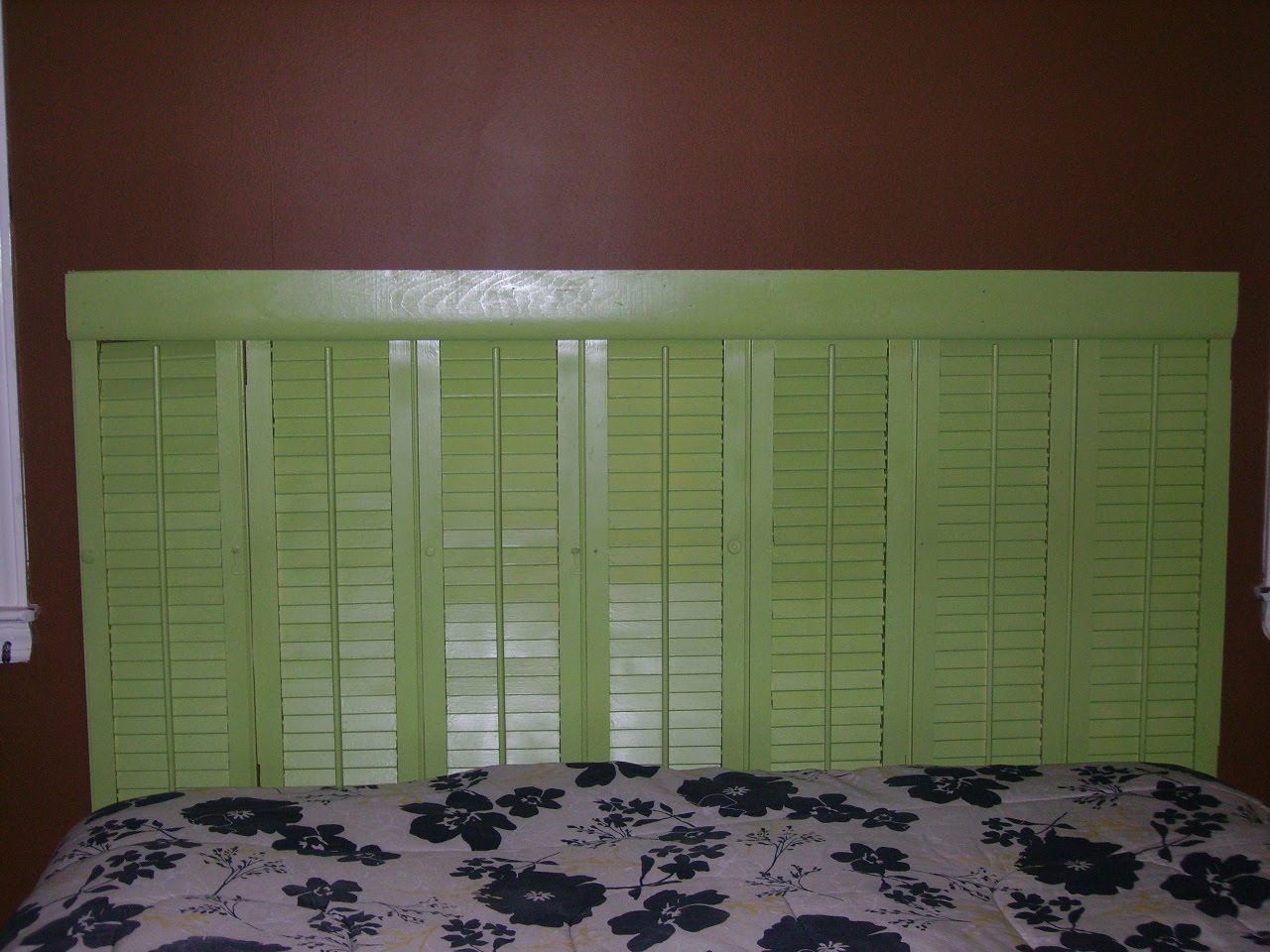 Diy Shutter Headboard