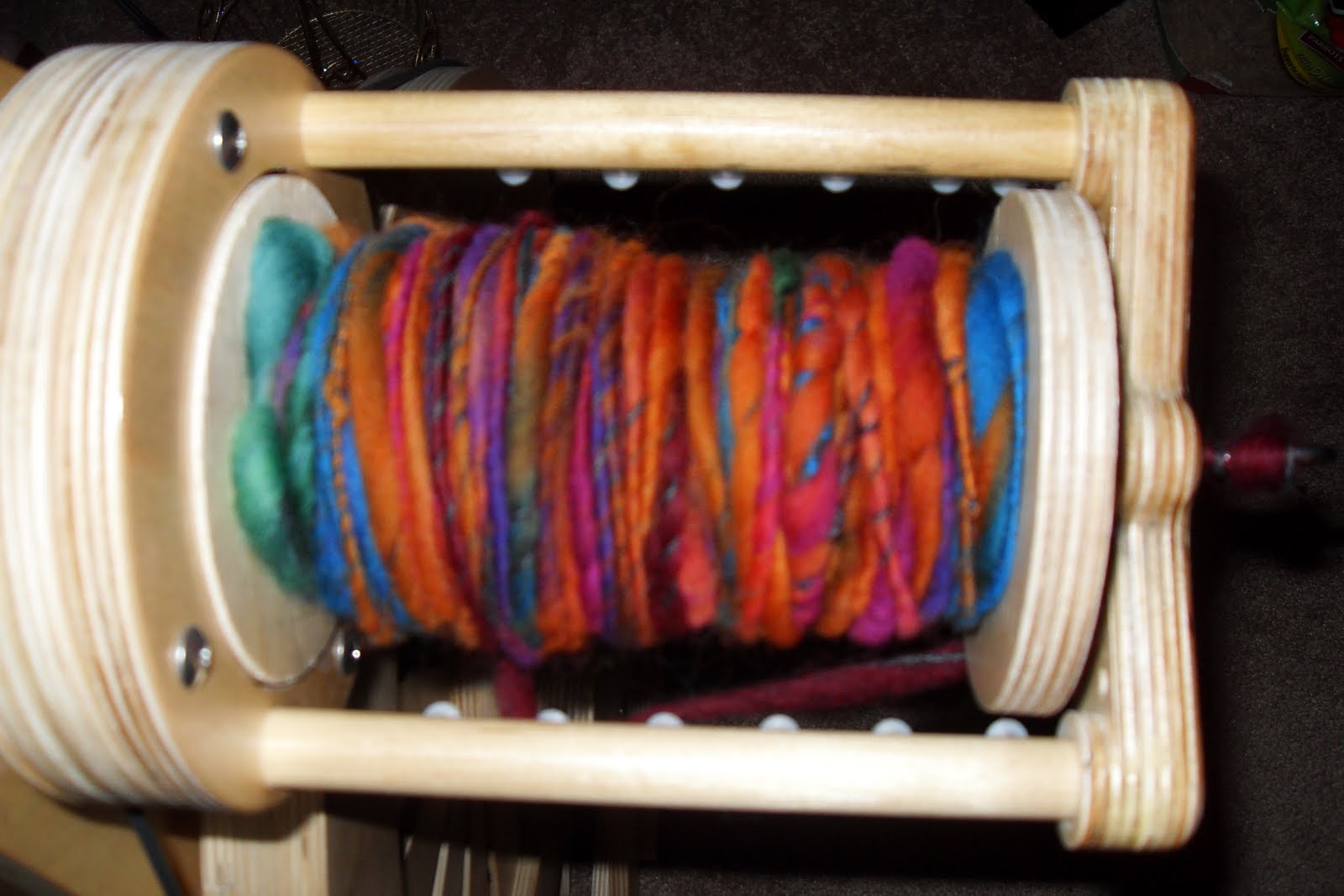 Hanging By a Thin Thread Fun with Corespinning Art Yarn