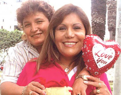 Abencia Meza y Alicia Delgado
