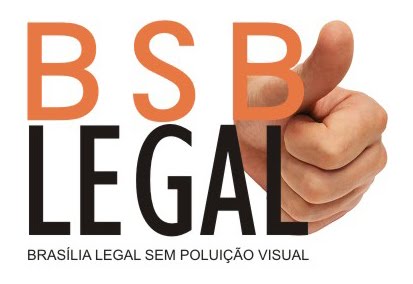 Brasília limpa sem poluição visual