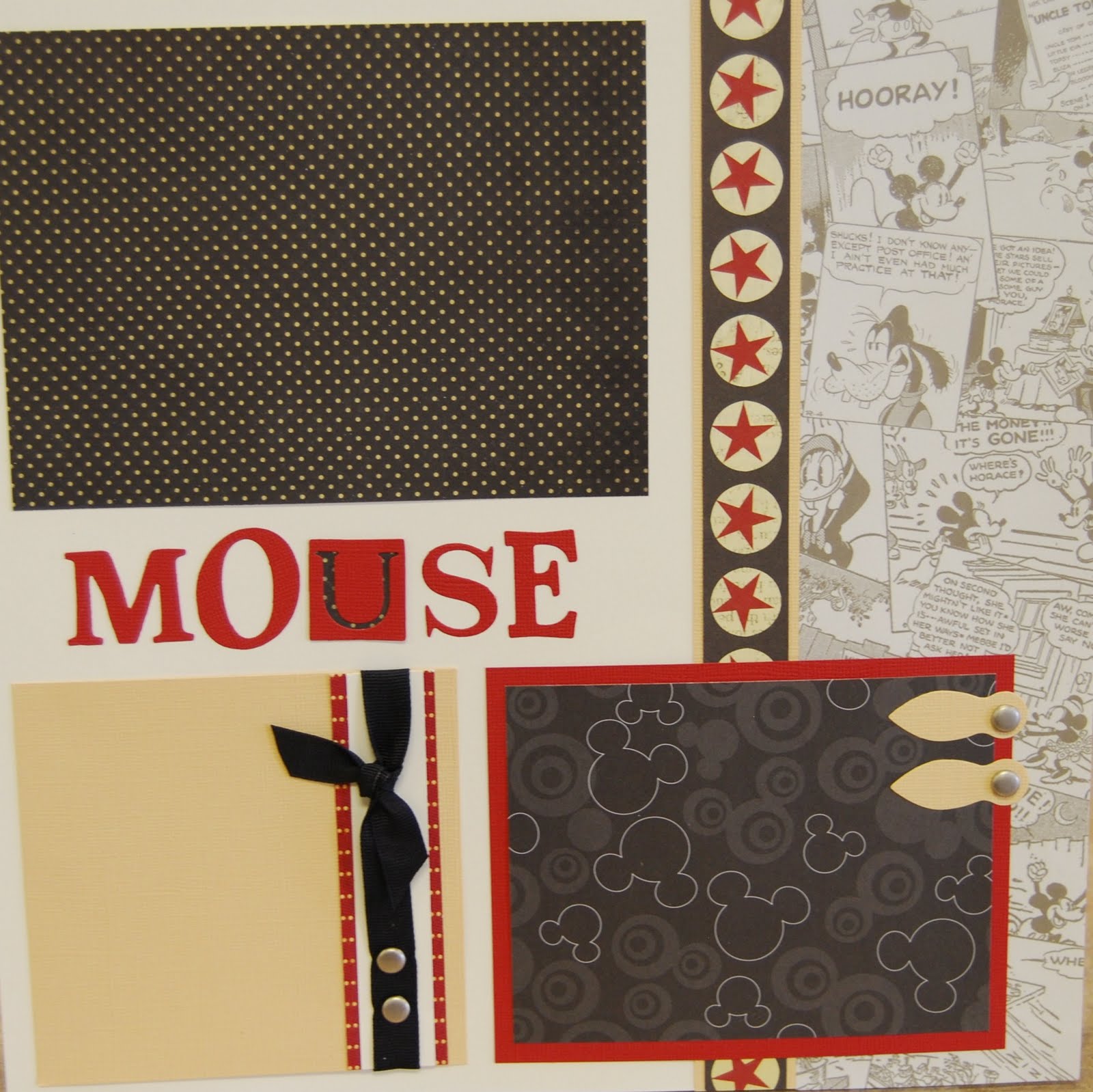 Mom and Me Scrapbooking Disney Scrapbook Pages