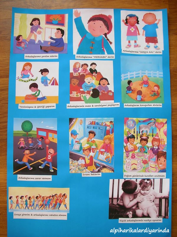 EV KURALLARIMIZ Alpi Harikalar Diyarında