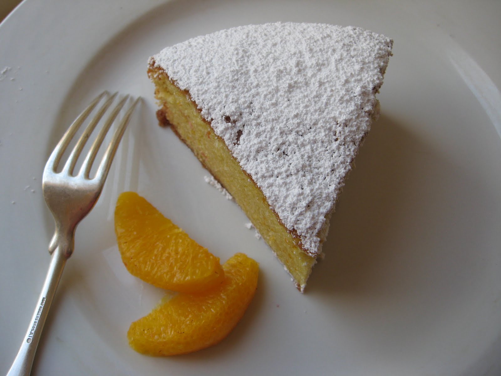 she's in the kitchen dairyfree Italian Olive Oil cake with orange zest