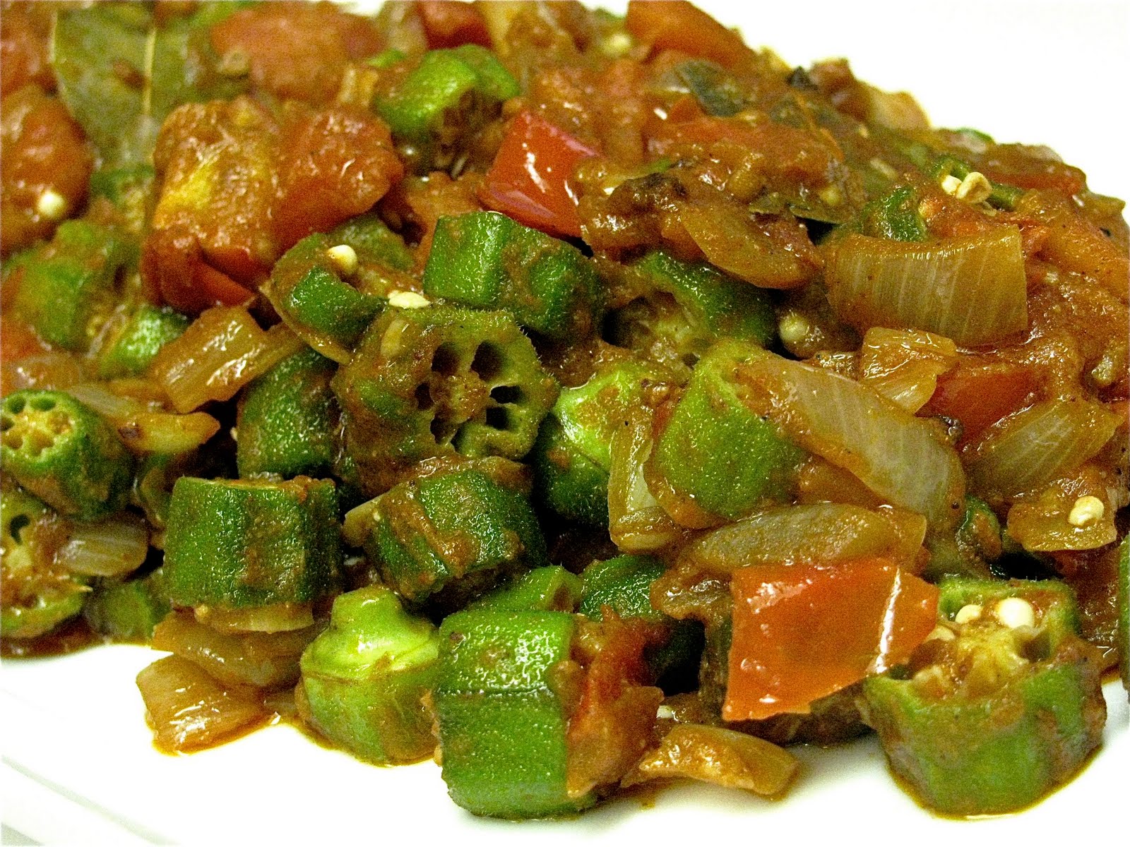 PASSION ON THE STOVE TOP Bhindi Masala (Okra Masala)