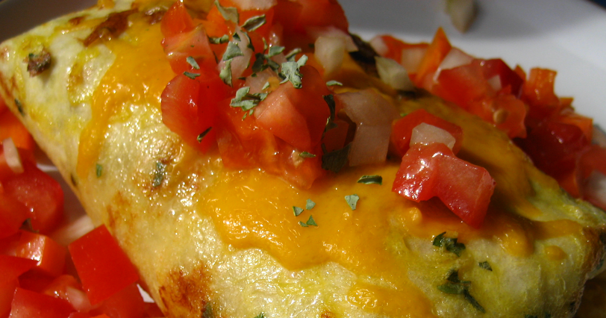 Home Cooking In Montana Chicken Egg Wrap...a.k.a Burrito