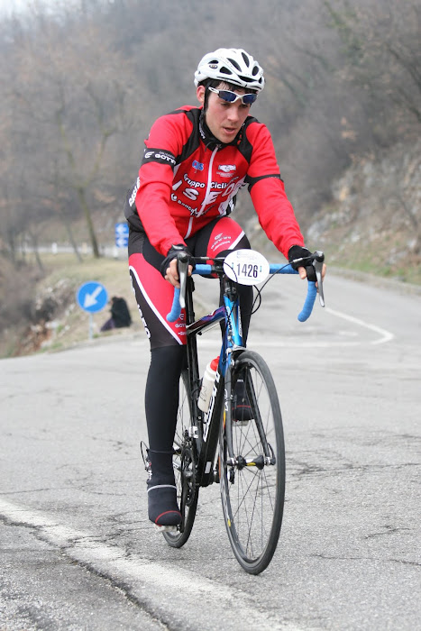 Gianluca alla Granfondo del Sebino