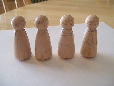 little wooden dolls