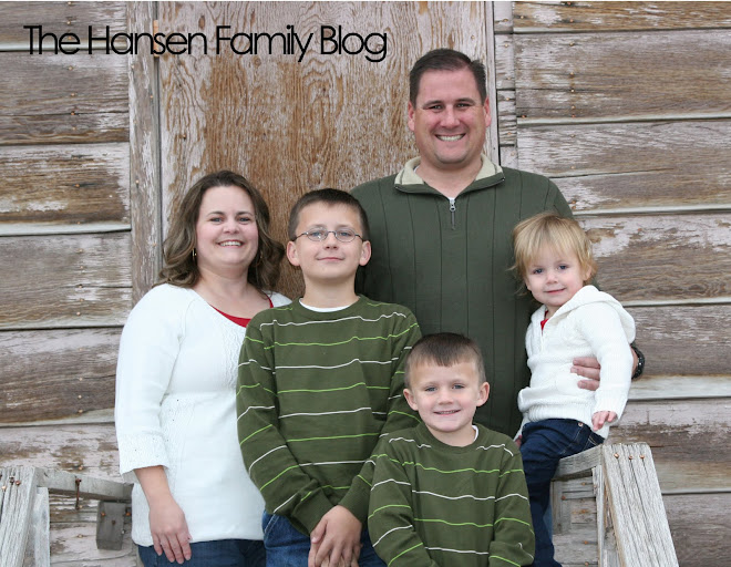 The Hansen Family Blog
