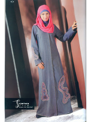 jeans abaya