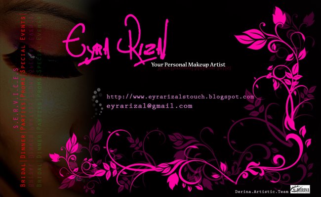 Eyra Rizal~The Makeup Artist