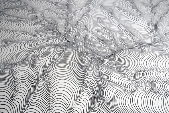 3d Line Drawings : The fresh life of datzrein d line drawing silicone carpet