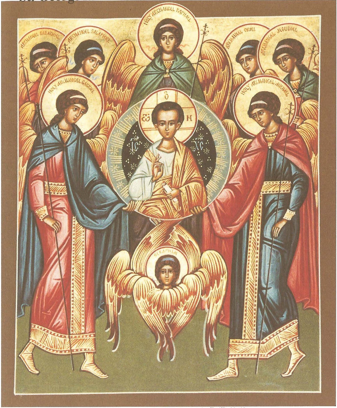 the nine orders of angels.