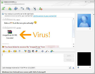 Messenger Virus Tool