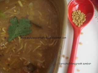 Sprouted Fenugreek