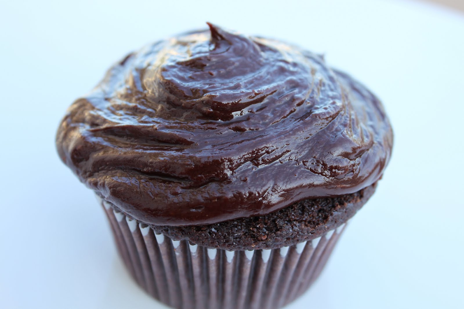 Williams Sonoma Chocolate Cupcakes with Sour Cream Fudge Frosting A