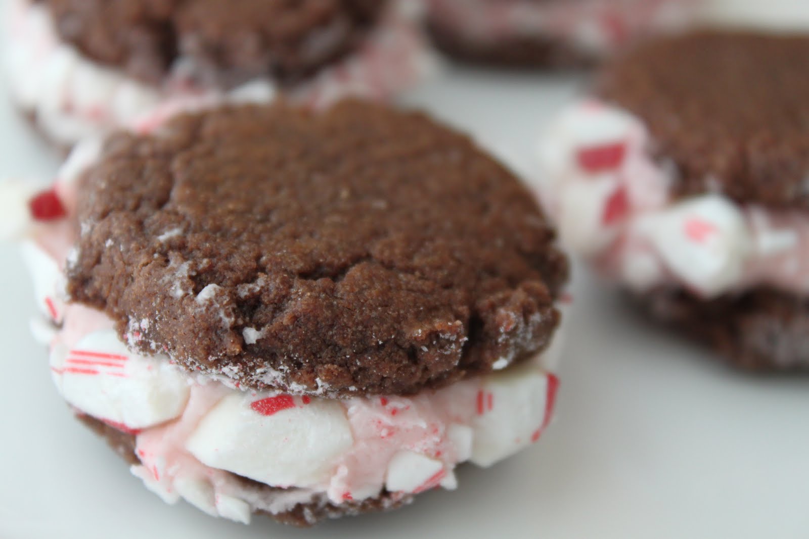 Chocolate Sandwich Candy Cane Cookies A Bountiful Kitchen