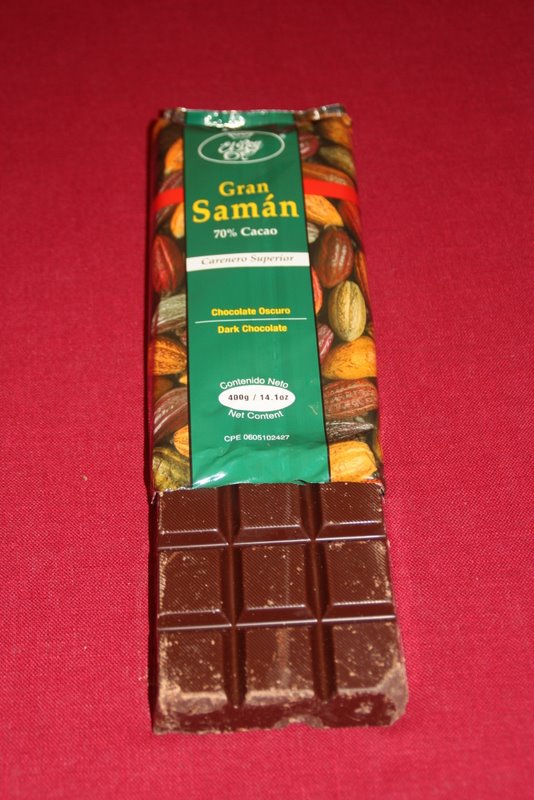 El mundo del chocolate CHOCOLATE DE VENEZUELA EL REY. GRAN SAMÁN 70