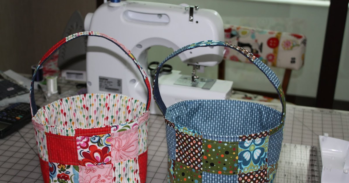Bags From The Heart Fabric Easter Baskets Tutorial