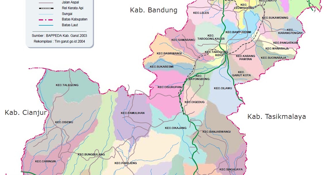 Peta Garut Garut Map vrogue.co