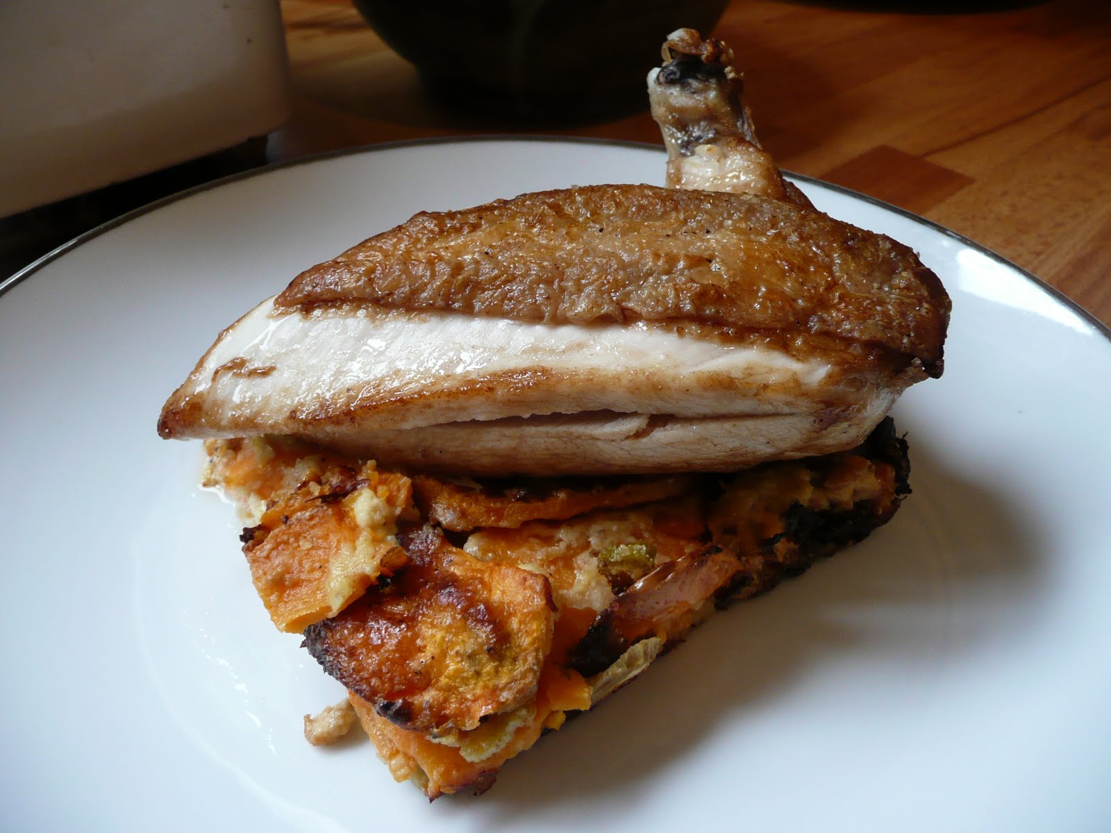 Secret Diary of a Foodie Pan fried chicken supreme with a fennel