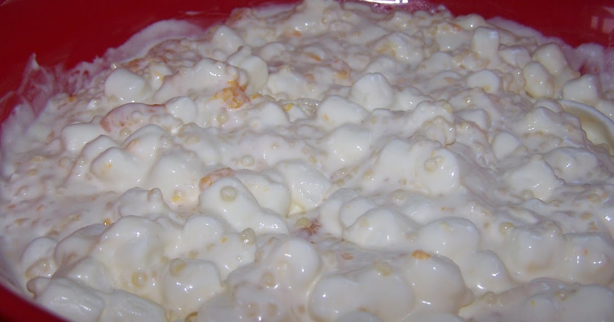 Whatcha Got Cookin? Frog's Eye Jello Salad