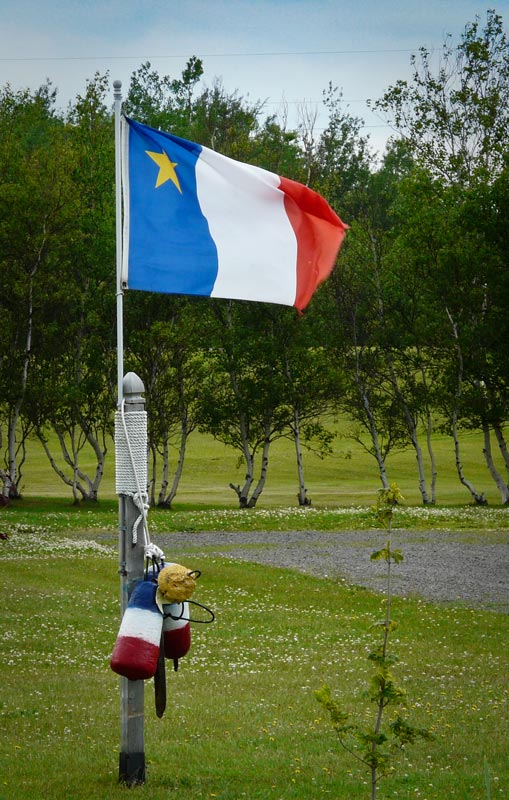 the acadians claimed