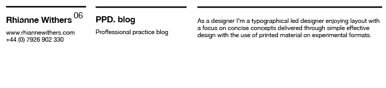 Personal Professional Development