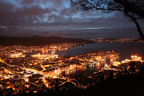 I Miss Bergen by night