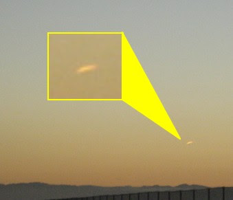 UFO Photographed Near San Mateo California (B Crpd) 2-16-08
