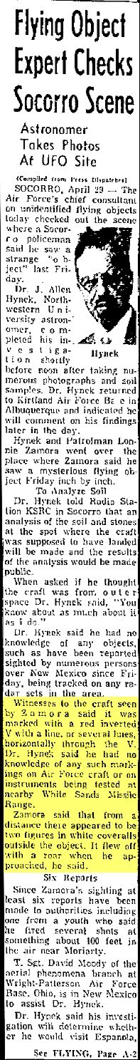 The Socorro Incident: