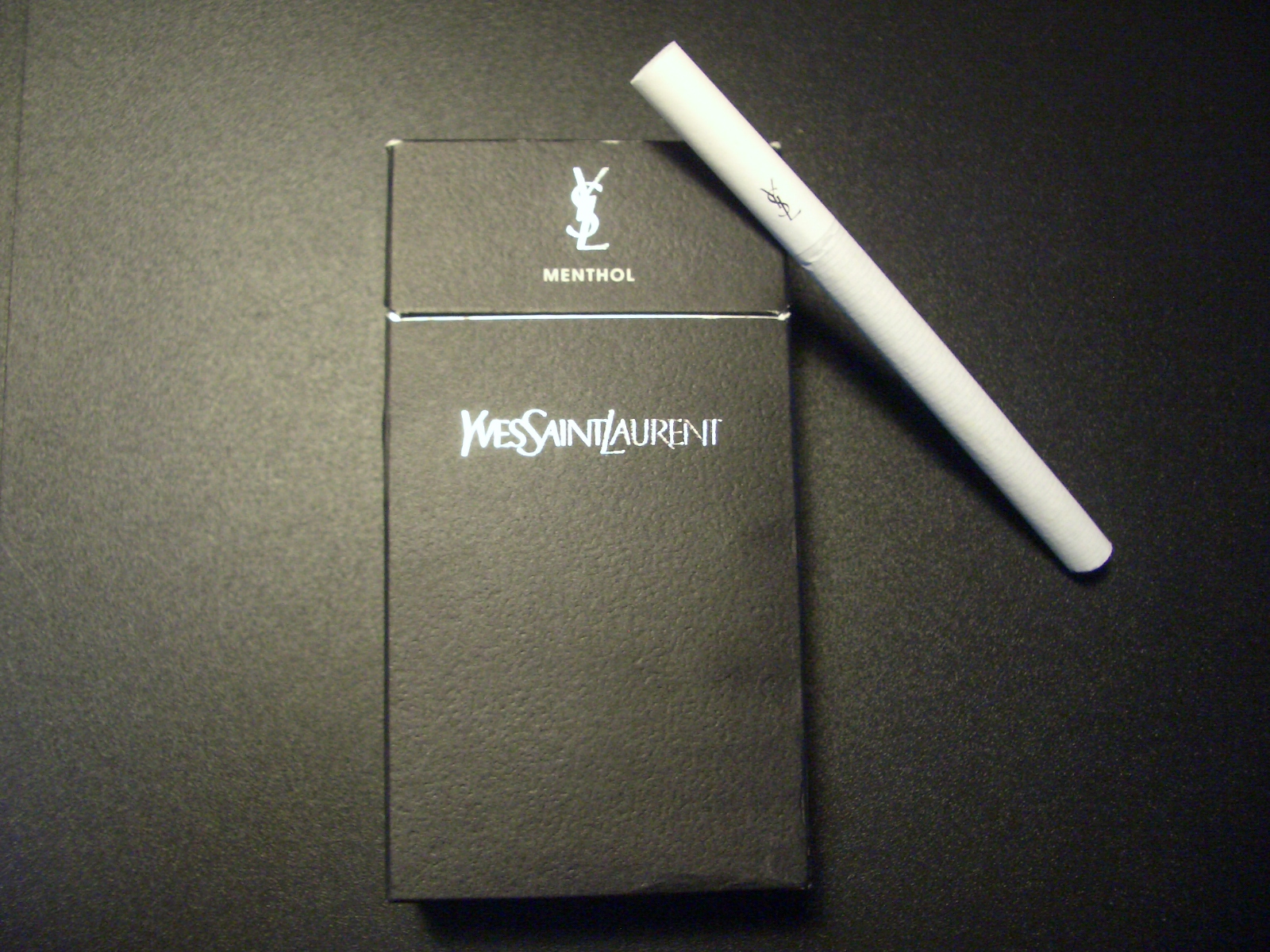 the pink caniche YSL Cigarettes