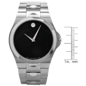 Movado Men's 605556 Luno Stainless Steel Watch